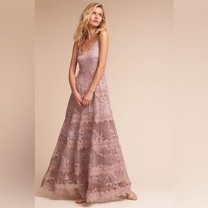 BHLDN Joni dress in lavender